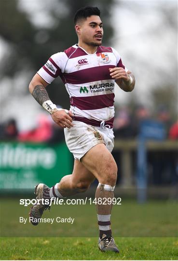 Tullow RFC v Wicklow RFC - Bank of Ireland Provincial Towns Cup Semi-Final