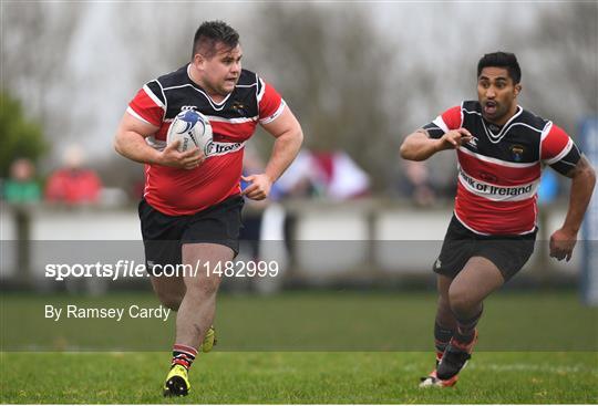 Tullow RFC v Wicklow RFC - Bank of Ireland Provincial Towns Cup Semi-Final