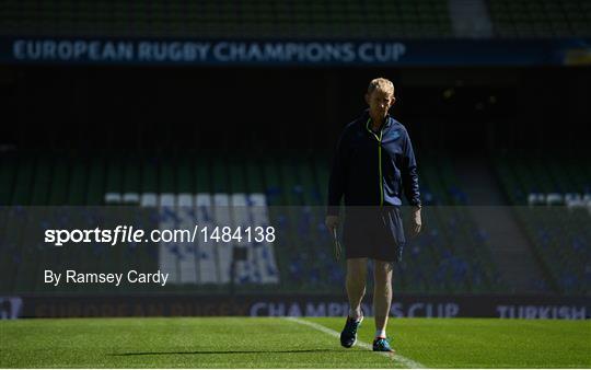 Leinster Rugby Captain's Run and Press Conference