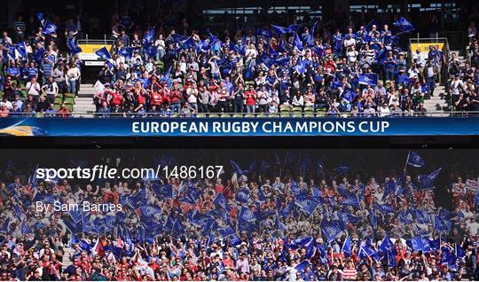 Supporters at Leinster v Scarlets - European Rugby Champions Cup Semi-Final