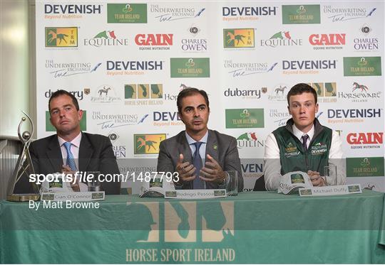 Senior Showjumping Press Conference