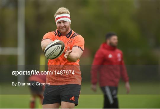 Munster Rugby Squad Traning and Press Conference