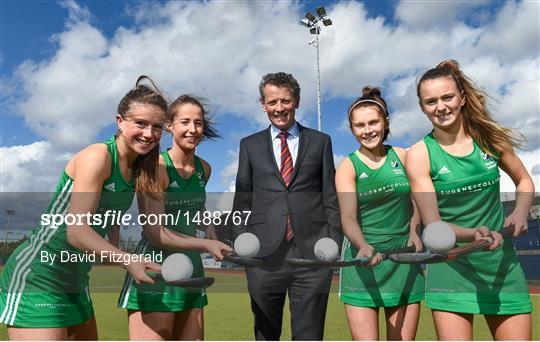 Eugene F Collins & Hockey Ireland sponsorship announcement Eugene F Collins & Hockey Ireland sponsorship announcement