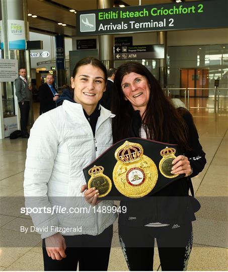 WBA and IBF World Lightweight World Champion Katie Taylor homecoming