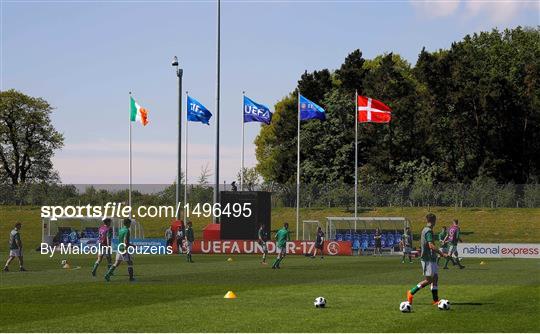 Republic of Ireland v Denmark - UEFA U17 Championship Finals