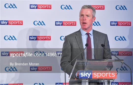 Launch of Sky GAA 2018 championship coverage Launch of Sky GAA 2018 championship coverage