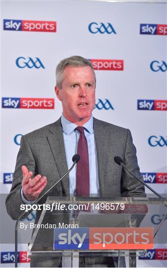 Launch of Sky GAA 2018 championship coverage
