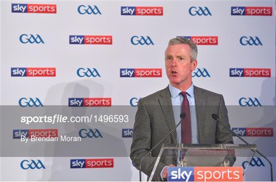 Launch of Sky GAA 2018 championship coverage Launch of Sky GAA 2018 championship coverage