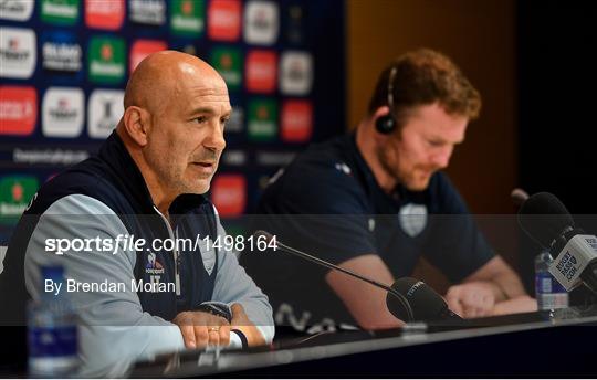 Racing 92 Rugby Captain's Run and Press Conference