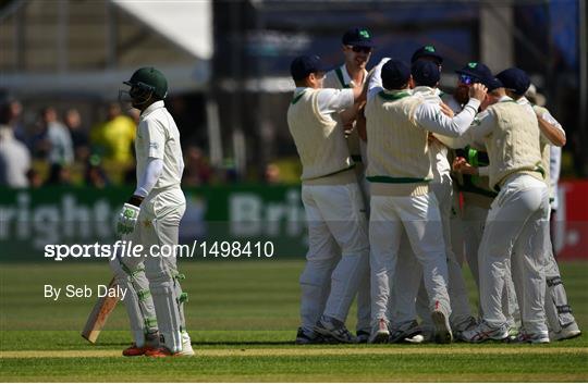 Ireland v Pakistan - International Cricket Test match - Day Two