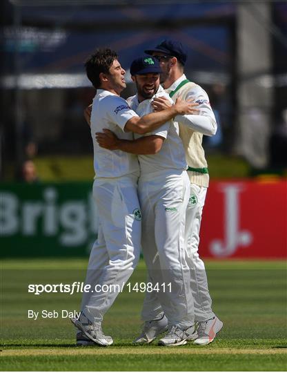 Ireland v Pakistan - International Cricket Test match - Day Two