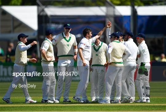 Ireland v Pakistan - International Cricket Test match - Day Two Ireland v Pakistan - International Cricket Test match - Day Two