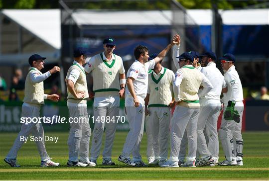 Ireland v Pakistan - International Cricket Test match - Day Two