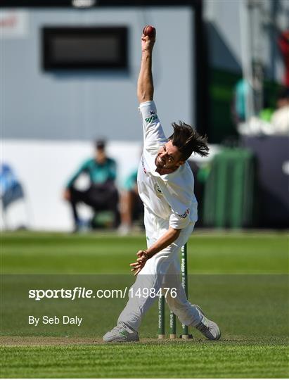 Ireland v Pakistan - International Cricket Test match - Day Two