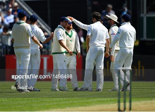 Ireland v Pakistan - International Cricket Test match - Day Two