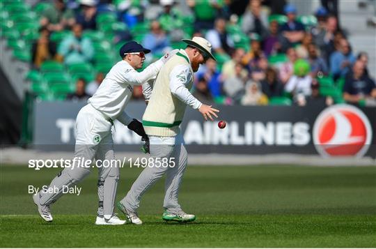 Ireland v Pakistan - International Cricket Test match - Day Two