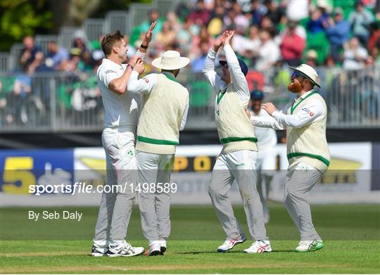 Ireland v Pakistan - International Cricket Test match - Day Two