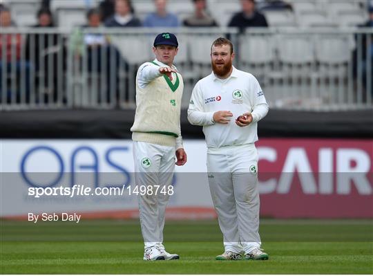 Ireland v Pakistan - International Cricket Test match - Day Two