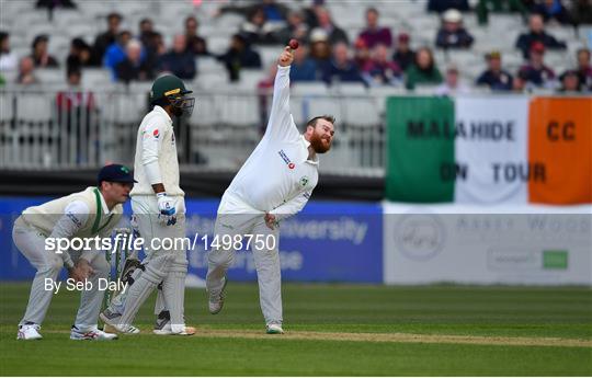 Ireland v Pakistan - International Cricket Test match - Day Two