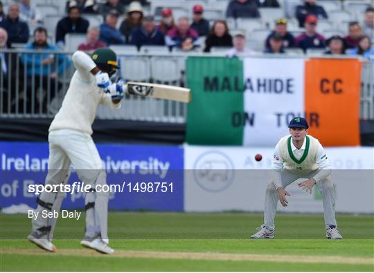 Ireland v Pakistan - International Cricket Test match - Day Two Ireland v Pakistan - International Cricket Test match - Day Two