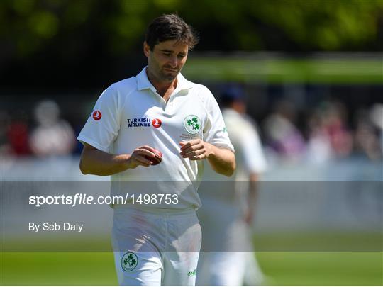 Ireland v Pakistan - International Cricket Test match - Day Two Ireland v Pakistan - International Cricket Test match - Day Two