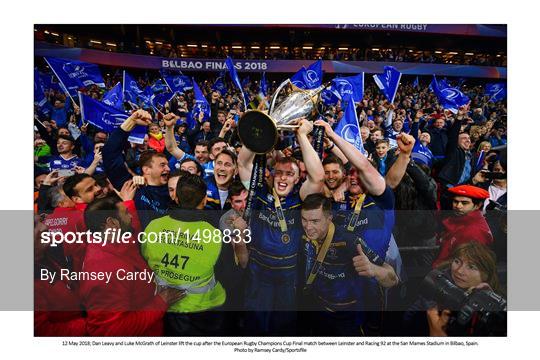 Leinster v Racing 92 - European Rugby Champions Cup Final Leinster v Racing 92 - European Rugby Champions Cup Final