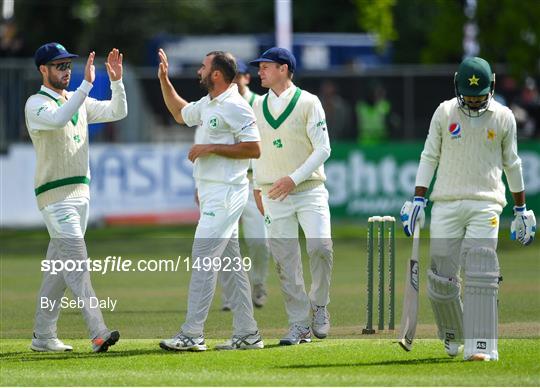 Ireland v Pakistan - International Cricket Test match - Day Three
