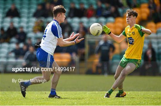 Donegal v Monaghan - 2018 Ulster GAA Football U17 Championship Qualifiers Round 2