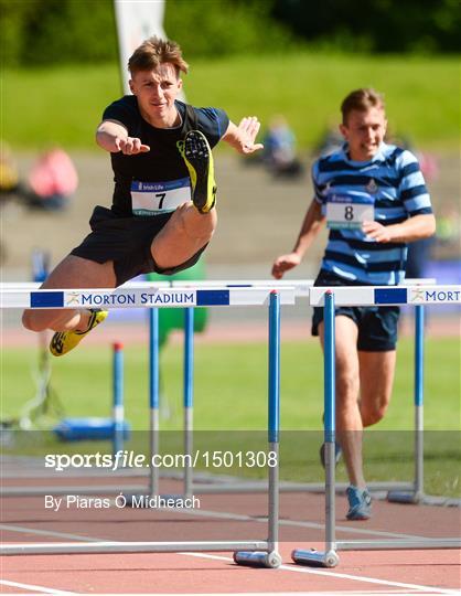Irish Life Health Leinster Schools Track and Field Championships Day 1