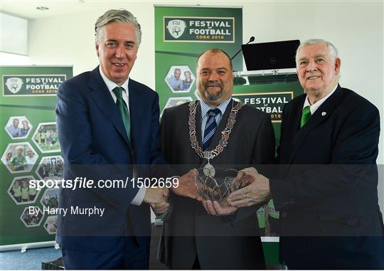 2018 Football Association of Ireland's Festival of Football and AGM Launch