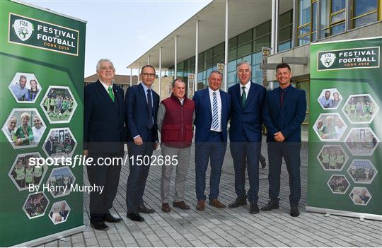 2018 Football Association of Ireland's Festival of Football and AGM Launch
