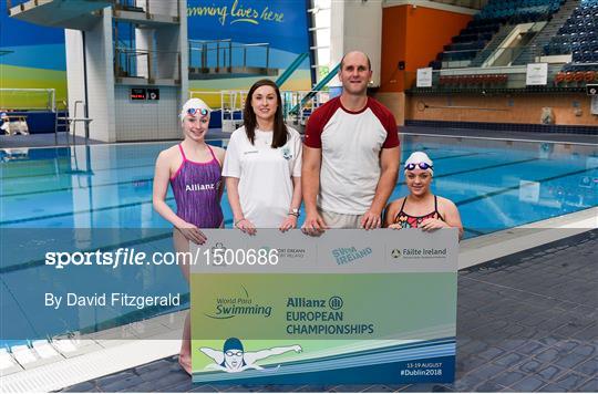 Dublin 2018 World Para Swimming Allianz European Championships Ticket Launch