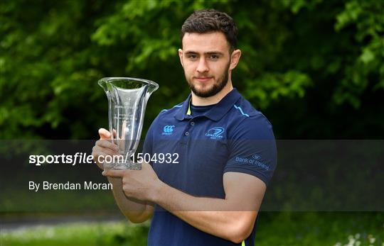 Bank of Ireland Leinster Rugby Player of the Month for March, April and May