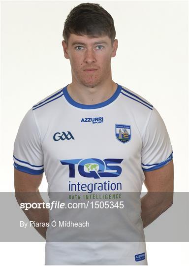 Waterford Hurling Squad Portraits 2018