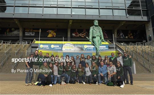 Historic James Connolly’s Ladies Football Team visit to Croke Park