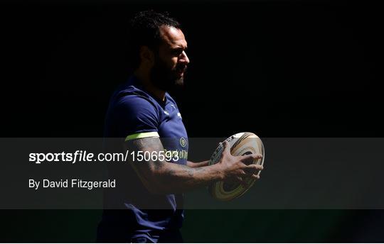 Leinster Captains Run and Press Conference