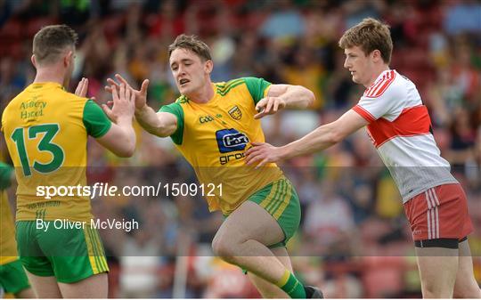 Derry v Donegal - Ulster GAA Football Senior Championship Quarter-Final Derry v Donegal - Ulster GAA Football Senior Championship Quarter-Final