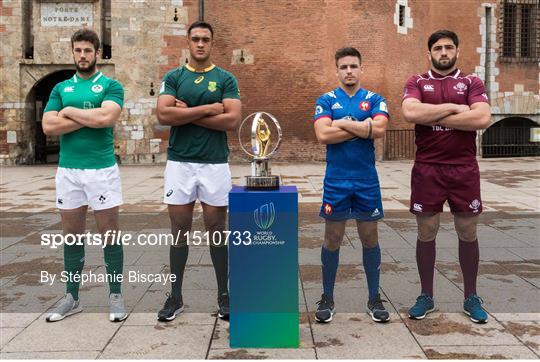 World Rugby Under 20 Championship Captains Photocall