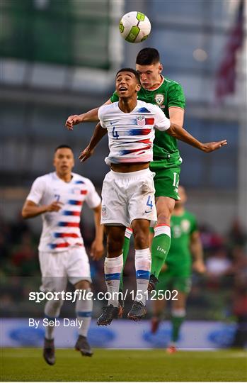 Republic of Ireland v United States - International Friendly Republic of Ireland v United States - International Friendly