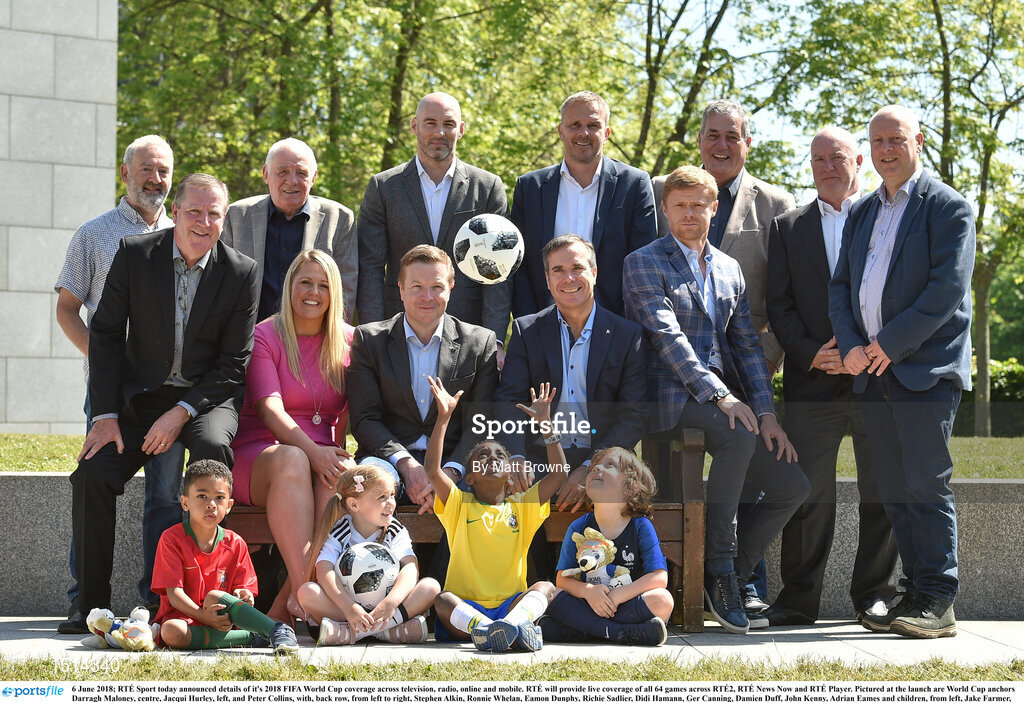 Sportsfile - RTÉ Sport FIFA World Cup Coverage Announcement - 1514340
