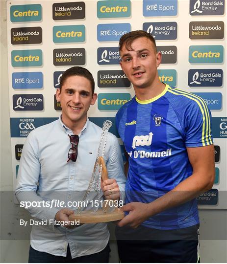 Bord Gáis Energy Man of the Match at Tipperary v Clare - Munster GAA Hurling Senior Championship Round 4