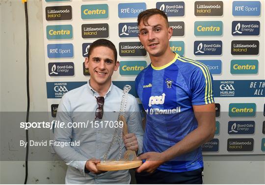 Bord Gáis Energy Man of the Match at Tipperary v Clare - Munster GAA Hurling Senior Championship Round 4