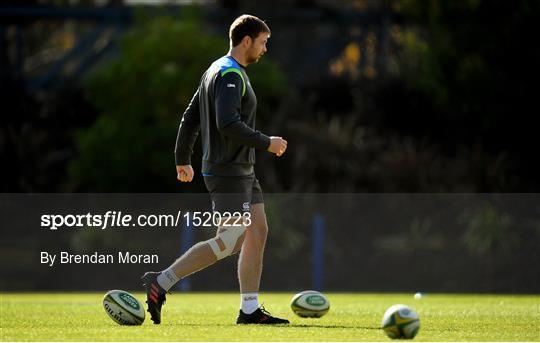 Ireland Rugby Squad Training and Press Conference