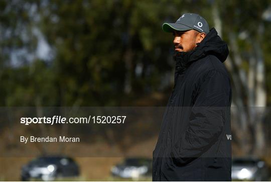 Ireland Rugby Squad Training and Press Conference