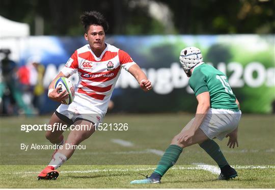 Ireland v Japan - World Rugby U20 Championship 2018 11th Place Play-Off