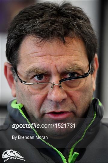 Ireland Rugby Press Conference Ireland Rugby Press Conference