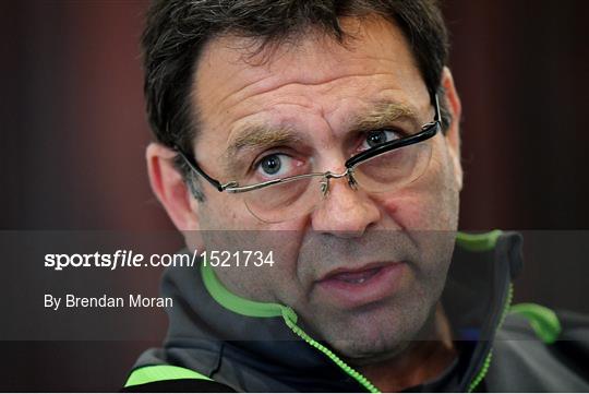 Ireland Rugby Press Conference Ireland Rugby Press Conference