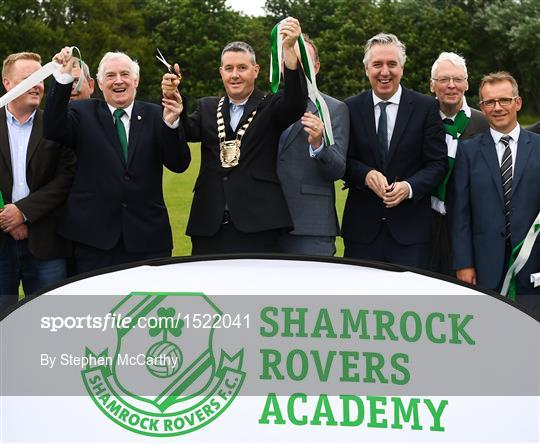 Official Opening of Shamrock Rovers Pitches & Facilities Official Opening of Shamrock Rovers Pitches & Facilities