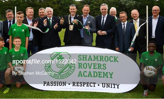 Official Opening of Shamrock Rovers Pitches & Facilities Official Opening of Shamrock Rovers Pitches & Facilities