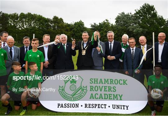 Official Opening of Shamrock Rovers Pitches & Facilities Official Opening of Shamrock Rovers Pitches & Facilities